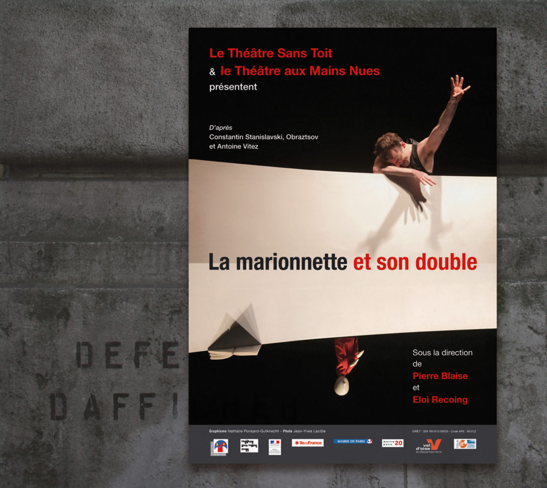 Théâtre sans toit spectacle « la marionnette et son double »