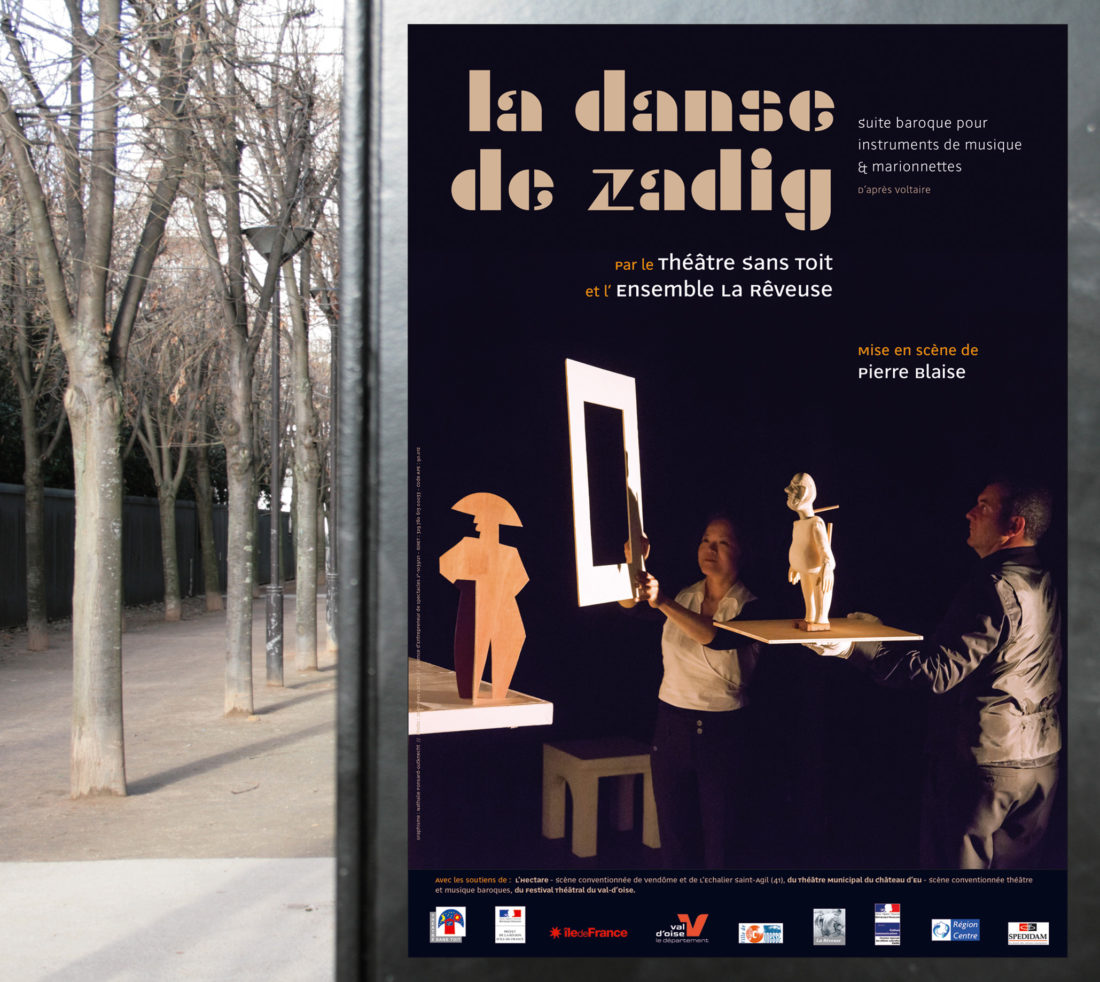 Théâtre Sans Toit spectacle "La Danse de Zadig"