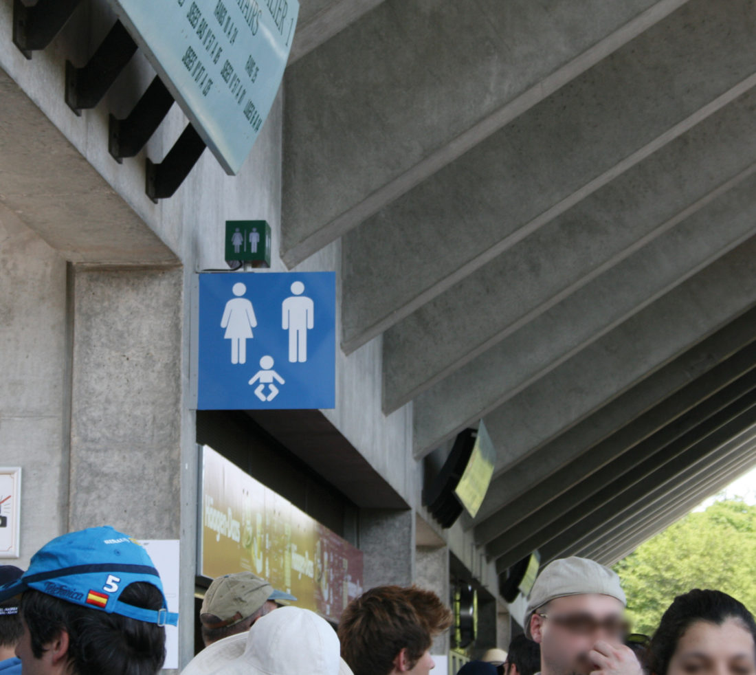 signalétique stade roland garros